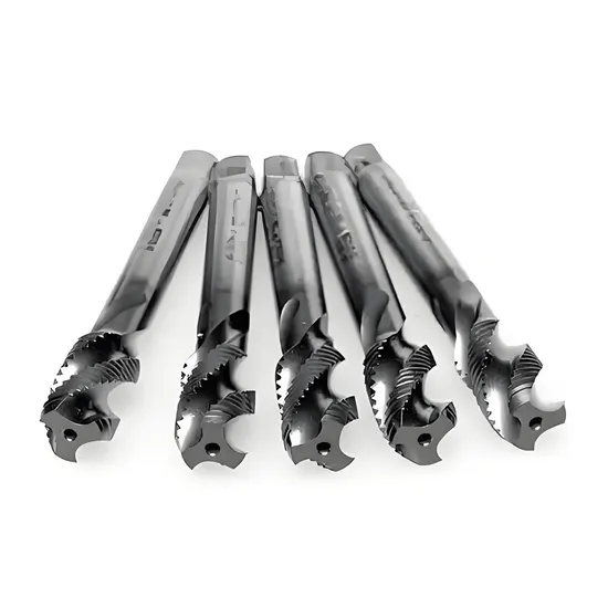 High Quality ISO Threading Tools Spiral Flute Straight Flute Metric Coarse Machine Taps Coating Machine Taps